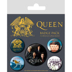 Immagine del prodotto Set di 5 badge Queen Classic