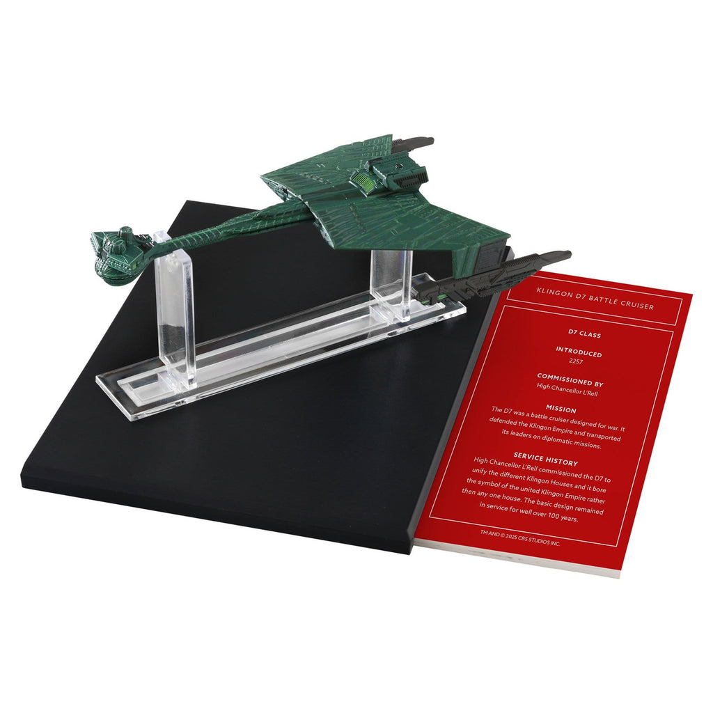 Immagine del prodotto Star Trek Library Die-Cast Klingon D7 Battle Cruiser 10 cm