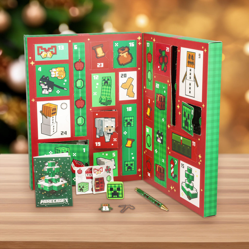 Immagine del prodotto Calendario dell’Avvento Minecraft Cancelleria 24 giorni