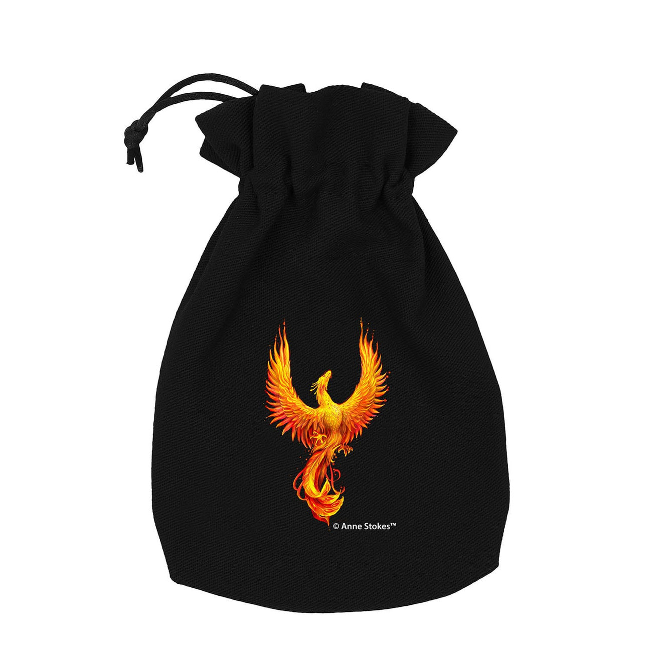 Product image Anne Stokes Dice Pouch Phoenix