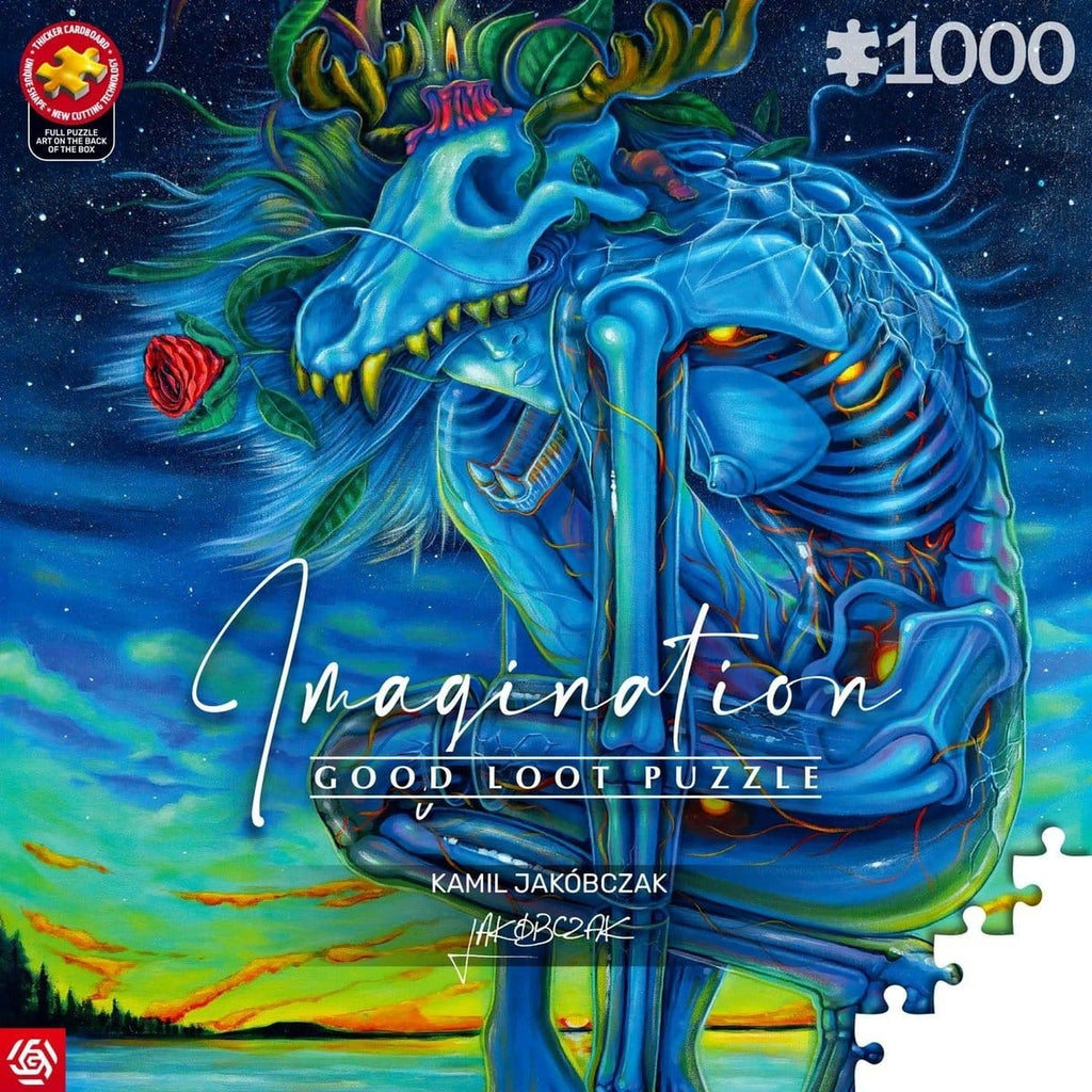 Product image Imagination Series Puzzle Kamil Jakóbczak Bialy Wilk (1000 pieces)