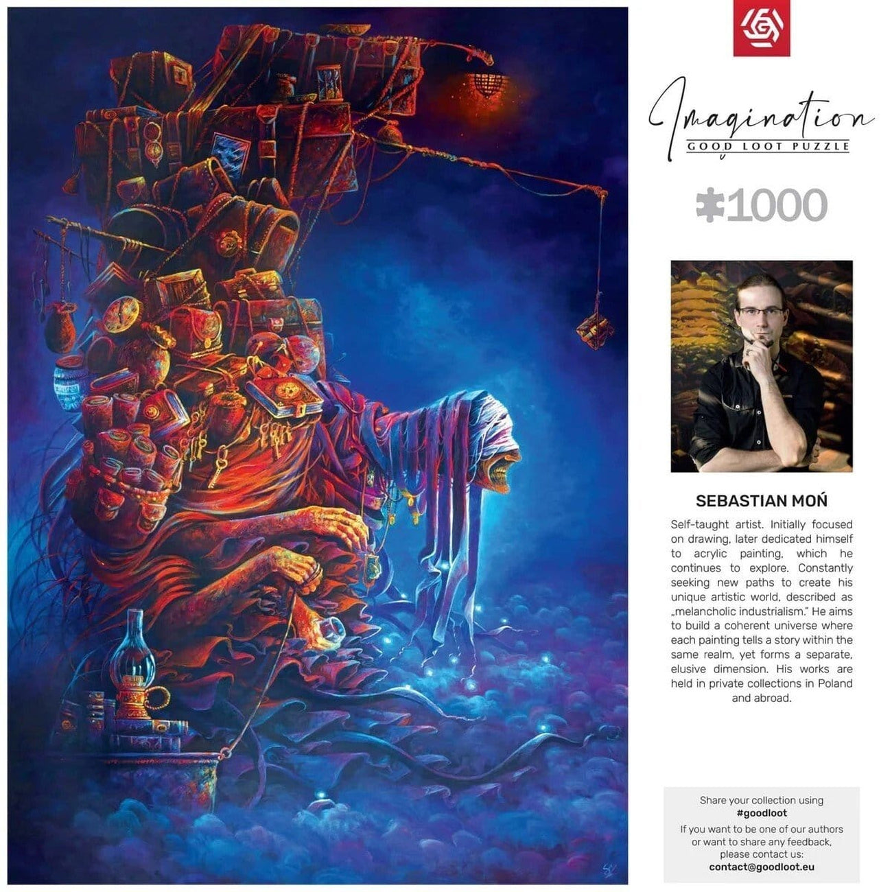 Immagine del prodotto Imagination Series Puzzle Sebastian Mon Ciezar doswiadczen (1000 pezzi)