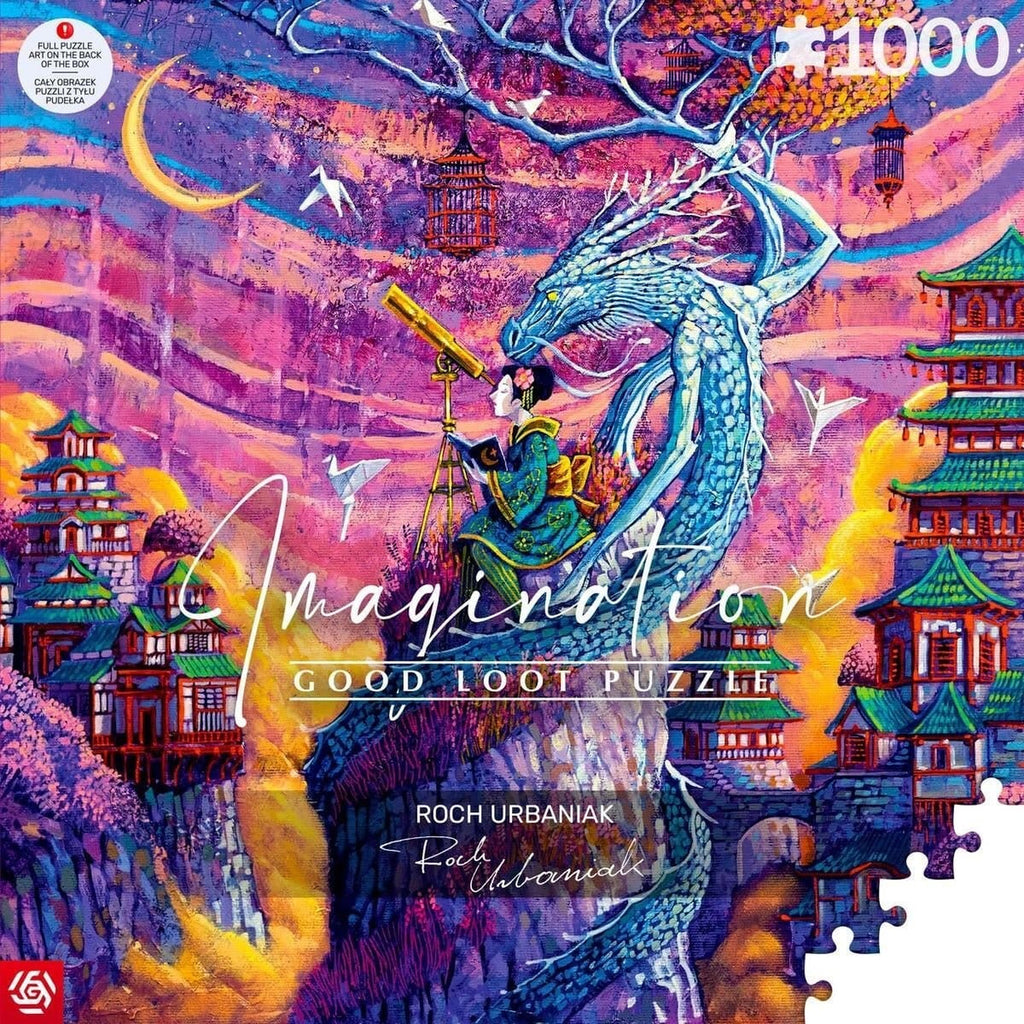 Immagine del prodotto Imagination Series Puzzle Roch Urbaniak Sakura i Ryu (1000 pezzi)
