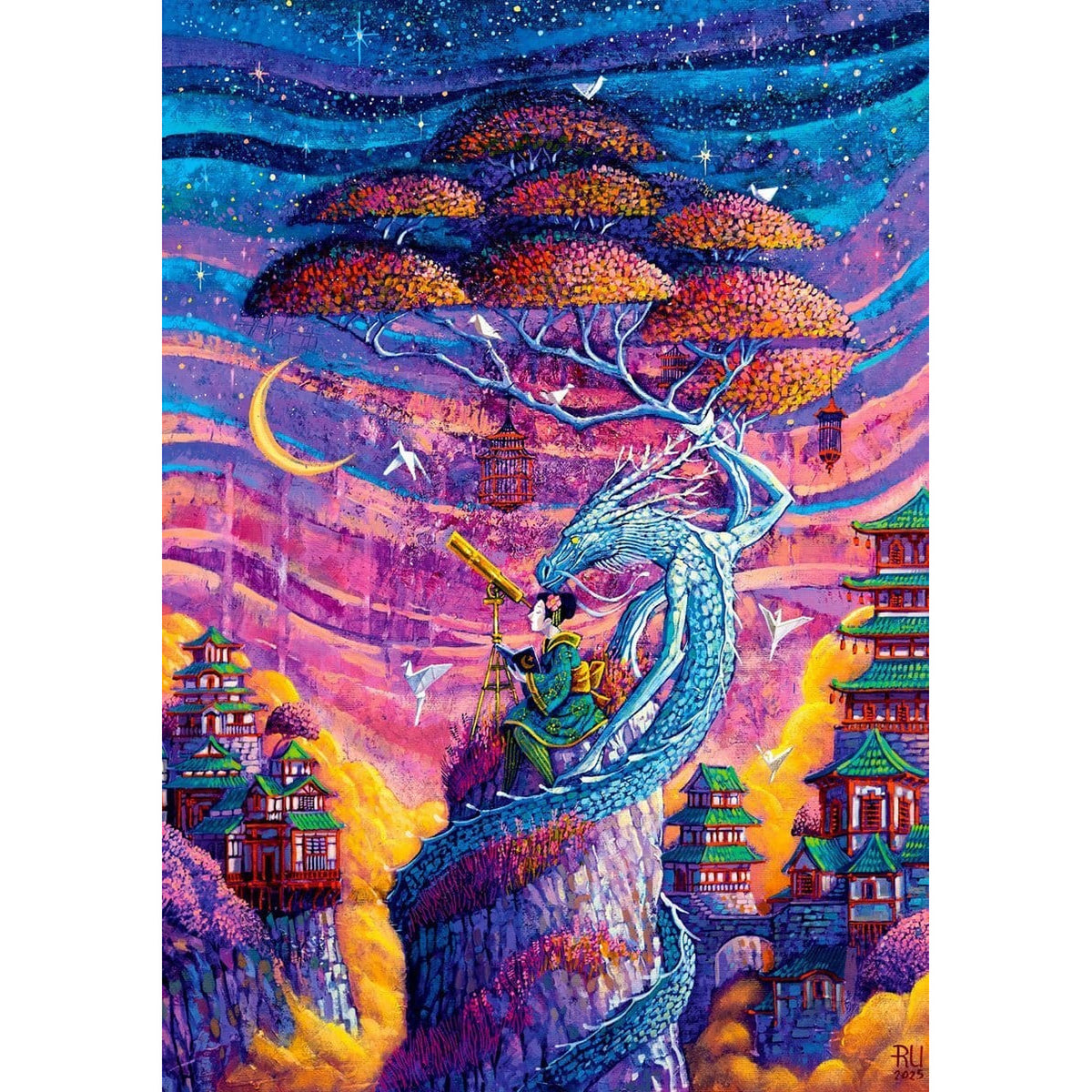 Immagine del prodotto Imagination Series Puzzle Roch Urbaniak Sakura i Ryu (1000 pezzi)