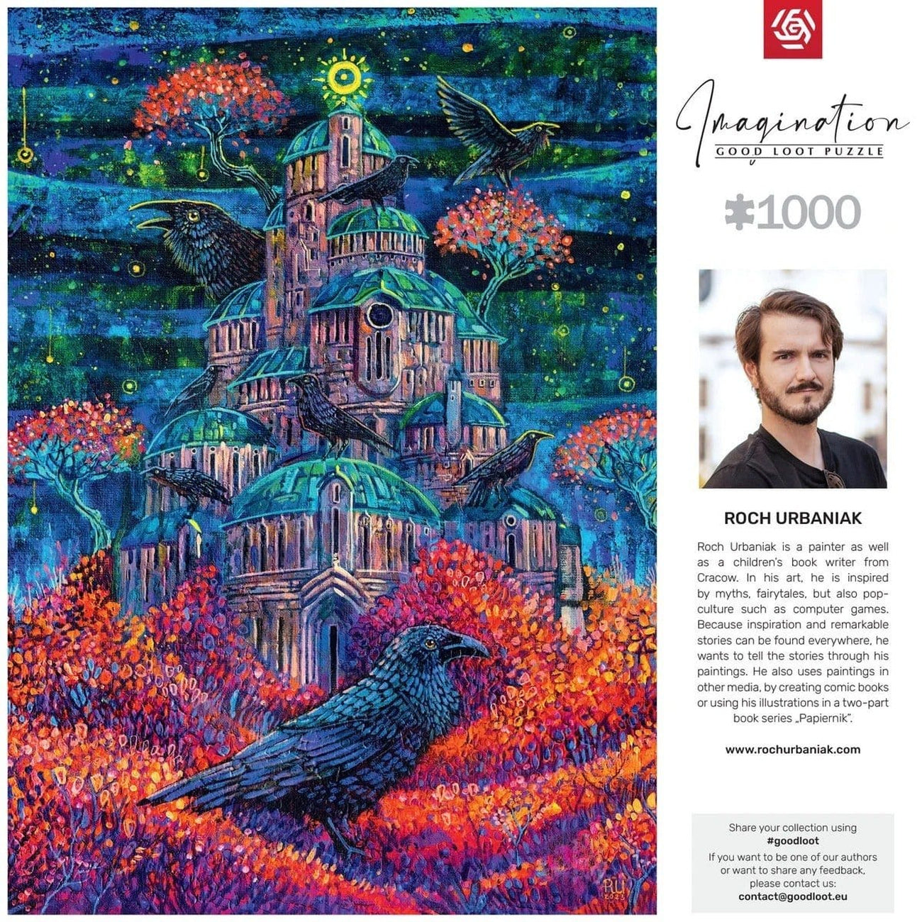 Immagine del prodotto Imagination Series Puzzle Roch Urbaniak Twierdza Pani Kruków (1000 pezzi)