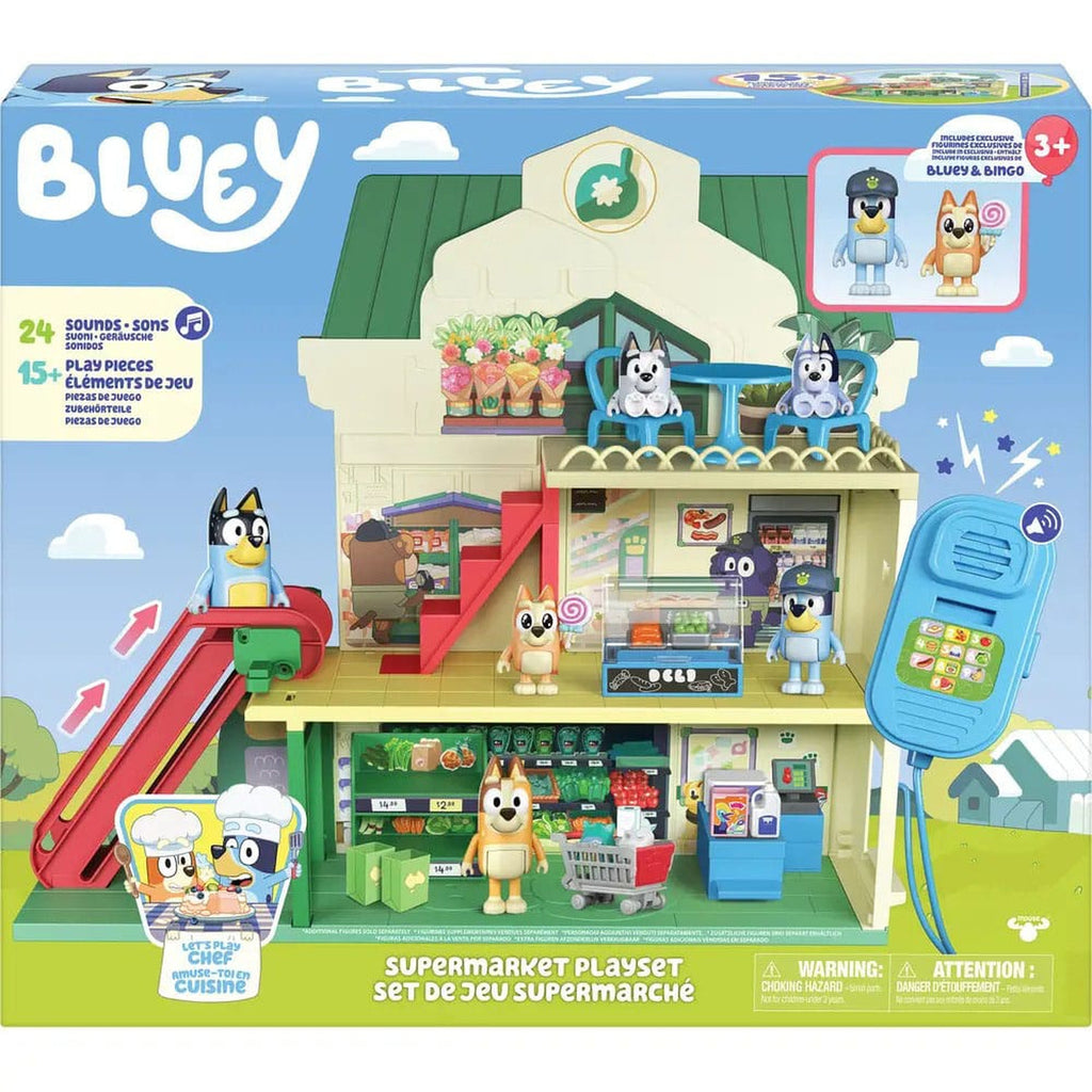 Immagine del prodotto Bluey Set di minifigure Bluey Let's Play Chef Supermercato