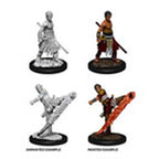 Product image D&D Nolzur's Marvelous Miniatures Unpainted Miniatures Male Half-Elf Monk Master Carton (6)