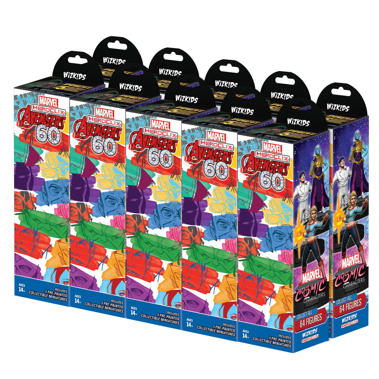 Immagine del prodotto Marvel HeroClix: Avengers 60th Anniversary Booster Brick (10)