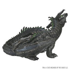 Immagine del prodotto D&amp;D Replicas of the Realms figura in schiuma Black Dragon Wyrmling a grandezza naturale 46 cm