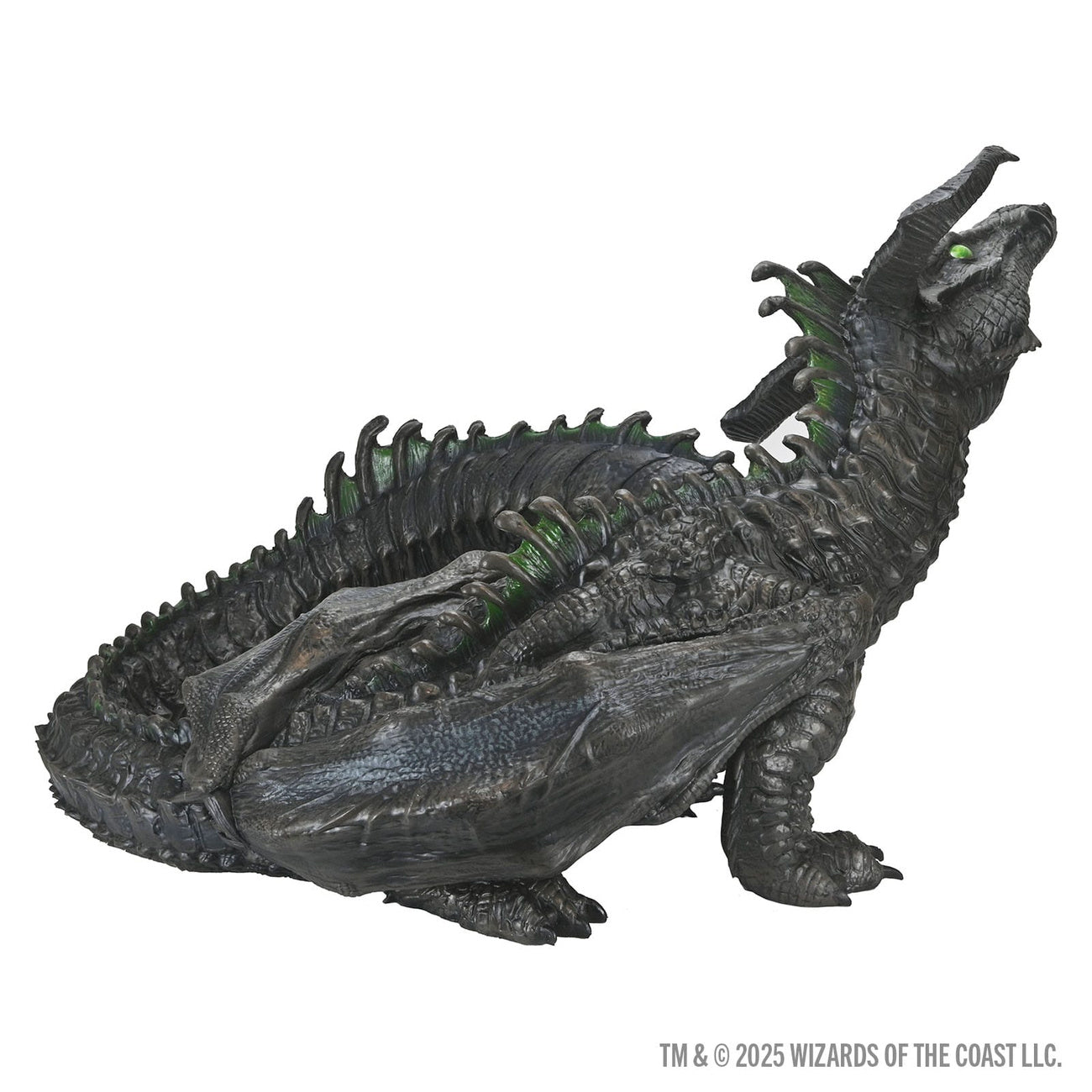 Immagine del prodotto D&amp;D Replicas of the Realms figura in schiuma Black Dragon Wyrmling a grandezza naturale 46 cm