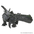 Immagine del prodotto D&amp;D Replicas of the Realms figura in schiuma Black Dragon Wyrmling a grandezza naturale 46 cm
