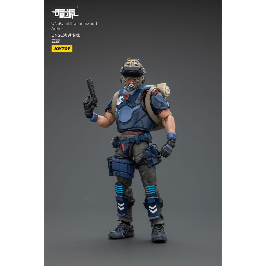 Product image UNSC Dark Source Action Figure Infiltration Expert Arthur 7 cm