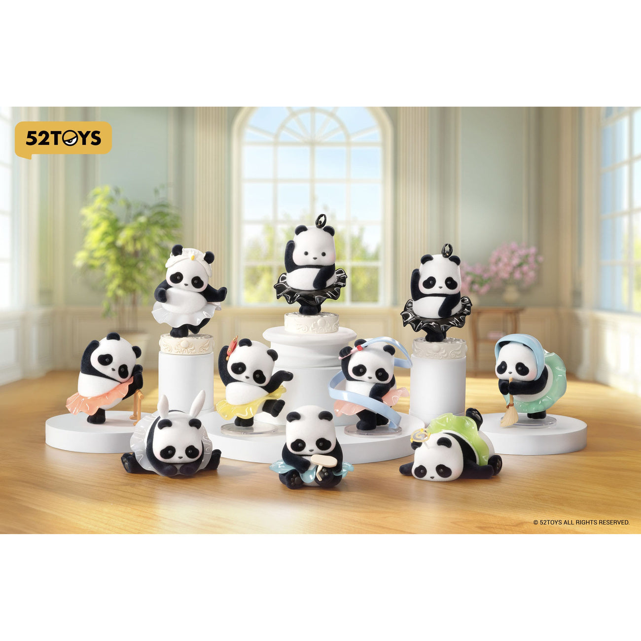 Immagine del prodotto Panda Roll Blind Box assortimento figure Ballet Performance 7 cm (8)