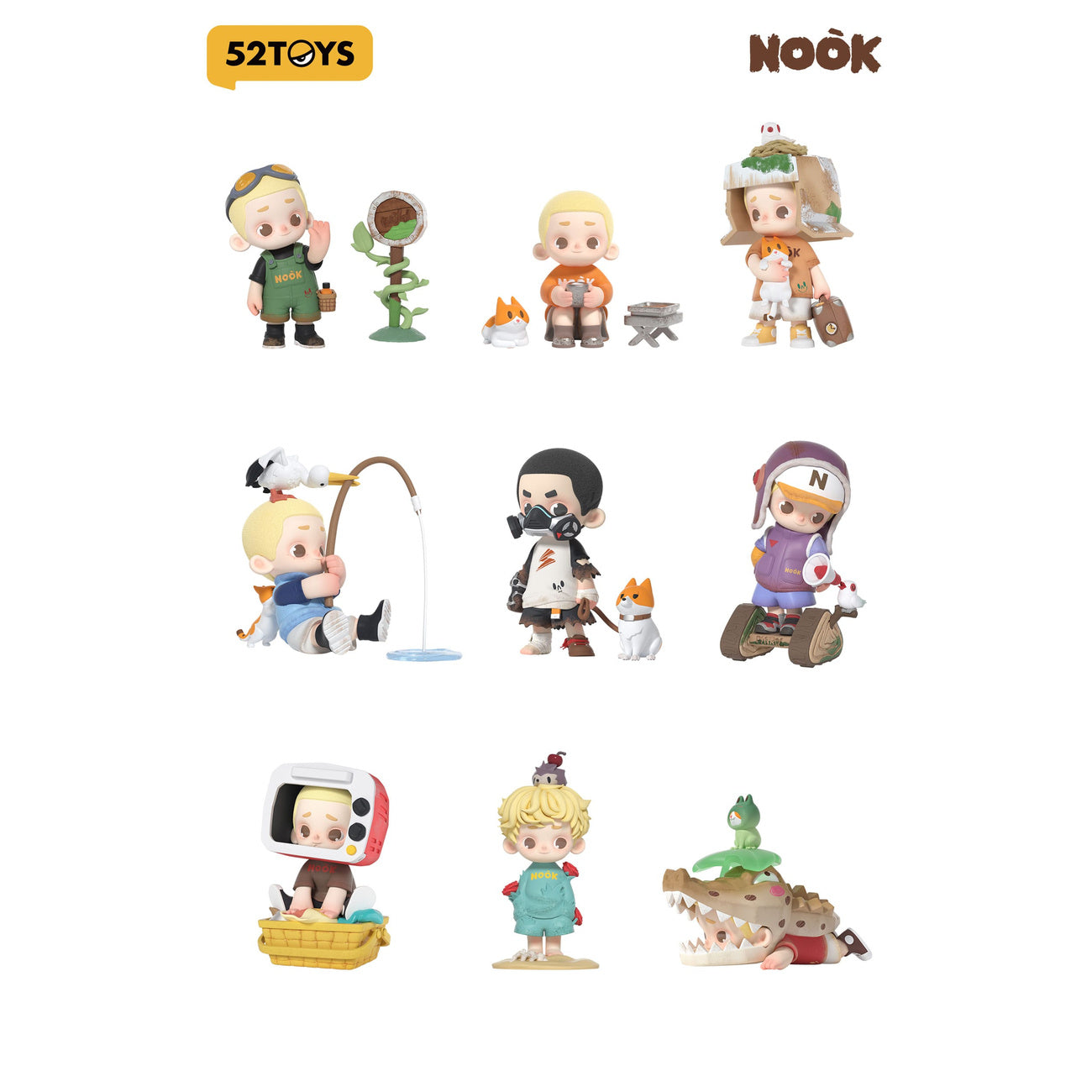Immagine del prodotto Nook Blind Box assortimento figure Wasteland Park 9 cm (8)