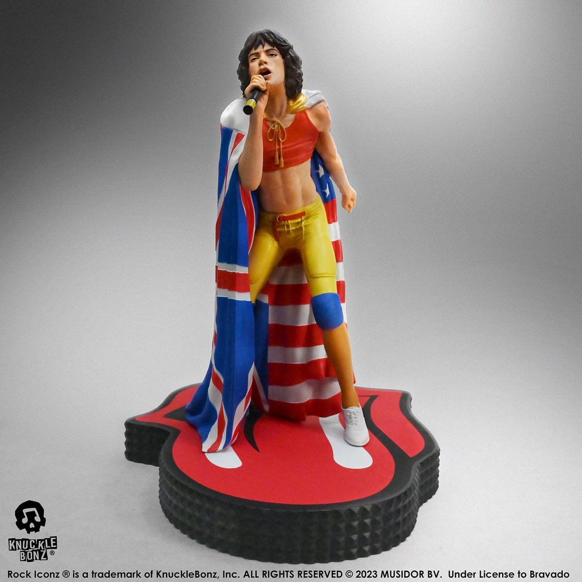 Immagine del prodotto The Rolling Stones Rock Iconz Statua Mick Jagger (Tattoo You Tour 1981) 22 cm