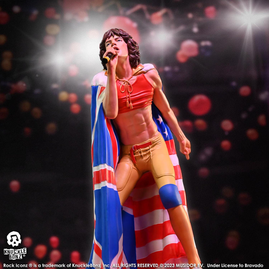 Immagine del prodotto The Rolling Stones Rock Iconz Statua Mick Jagger (Tattoo You Tour 1981) 22 cm