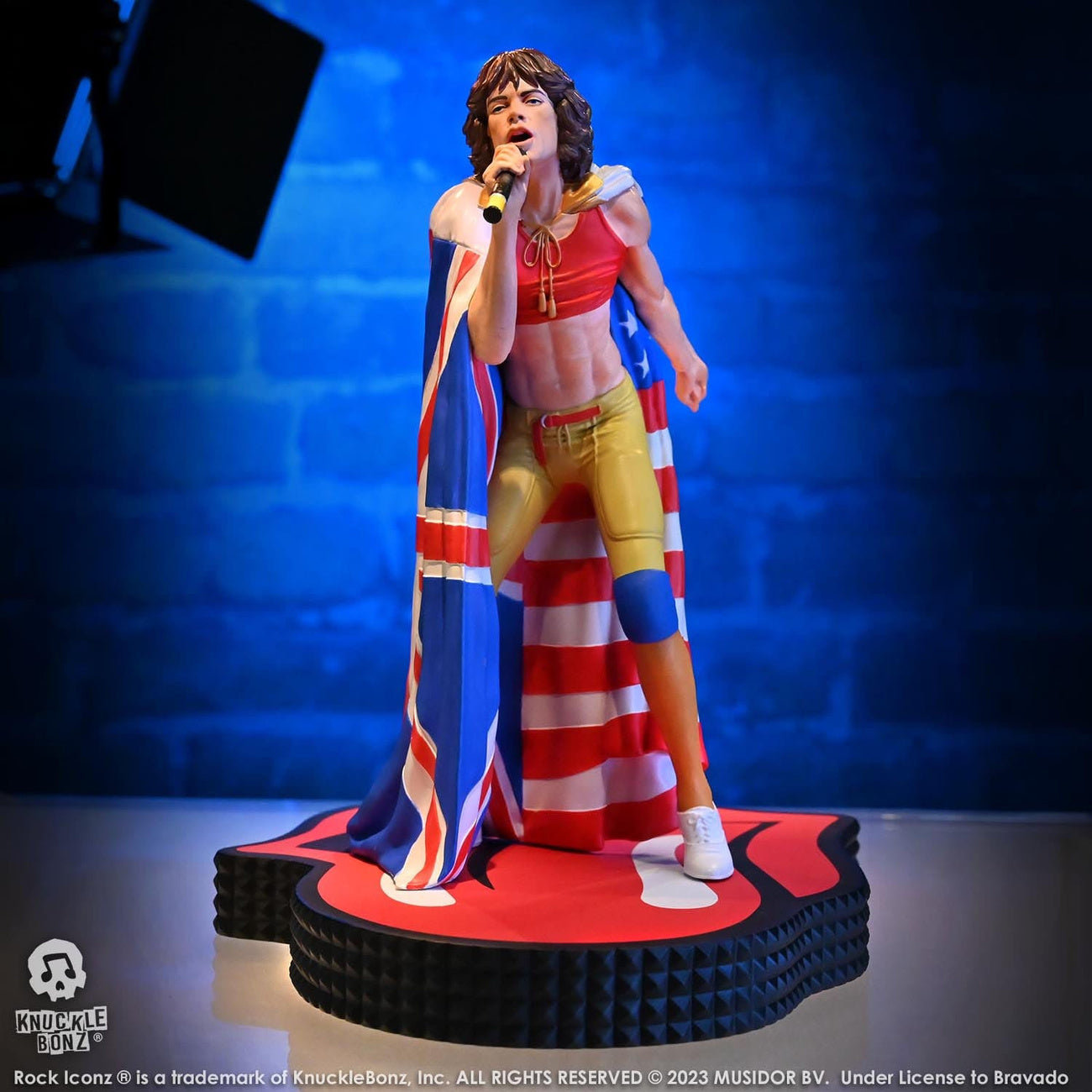 Immagine del prodotto The Rolling Stones Rock Iconz Statua Mick Jagger (Tattoo You Tour 1981) 22 cm