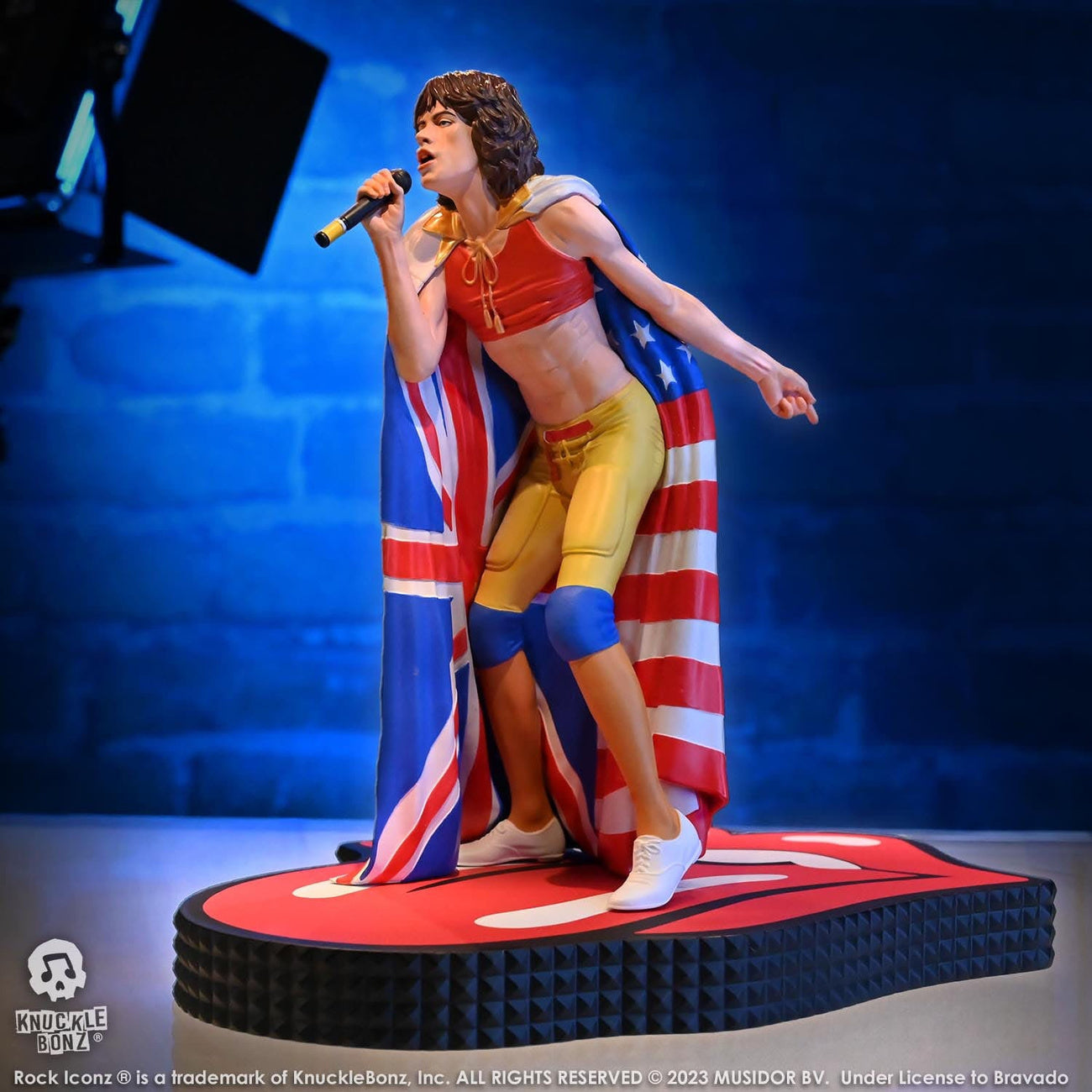 Immagine del prodotto The Rolling Stones Rock Iconz Statua Mick Jagger (Tattoo You Tour 1981) 22 cm