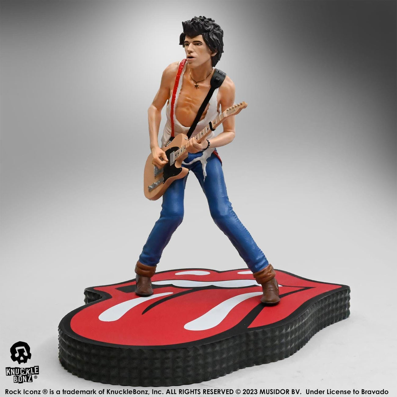 Immagine del prodotto The Rolling Stones Rock Iconz Statua Keith Richards (Tattoo You Tour 1981) 22 cm