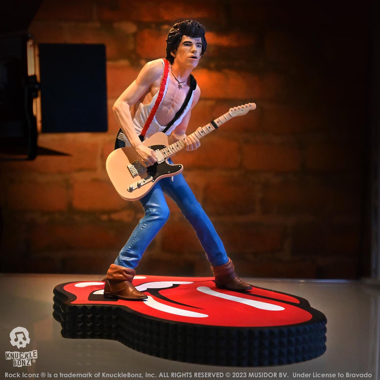 Immagine del prodotto The Rolling Stones Rock Iconz Statua Keith Richards (Tattoo You Tour 1981) 22 cm