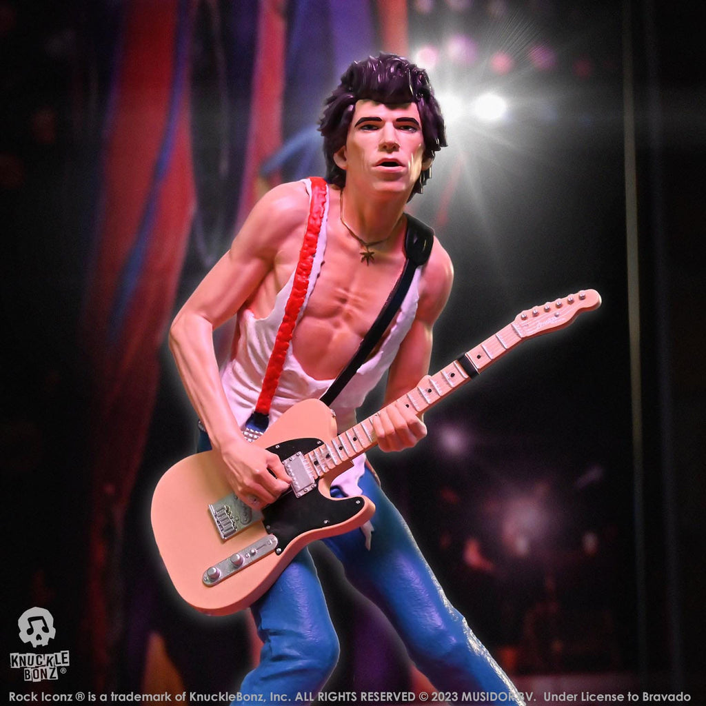 Immagine del prodotto The Rolling Stones Rock Iconz Statua Keith Richards (Tattoo You Tour 1981) 22 cm