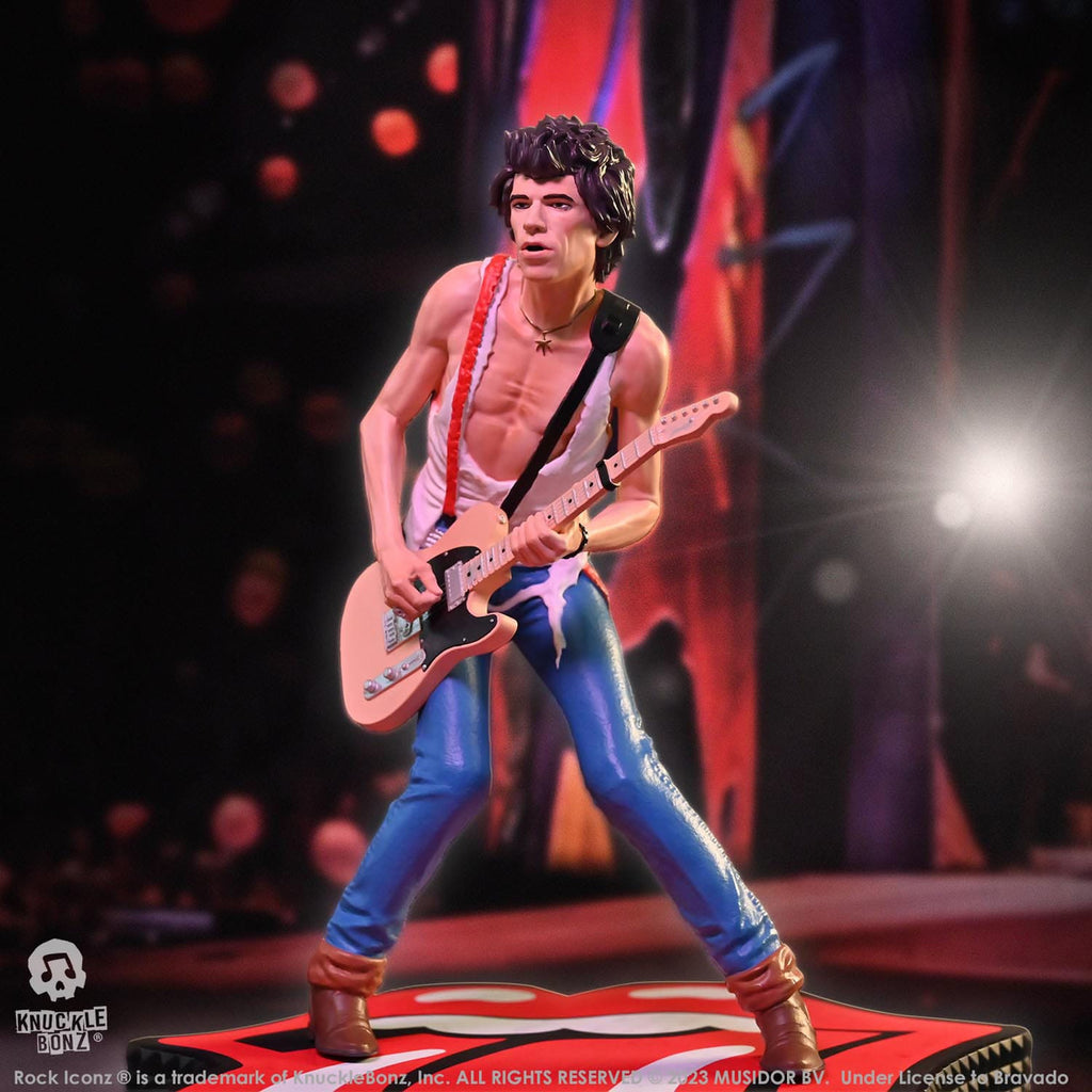 Immagine del prodotto The Rolling Stones Rock Iconz Statua Keith Richards (Tattoo You Tour 1981) 22 cm