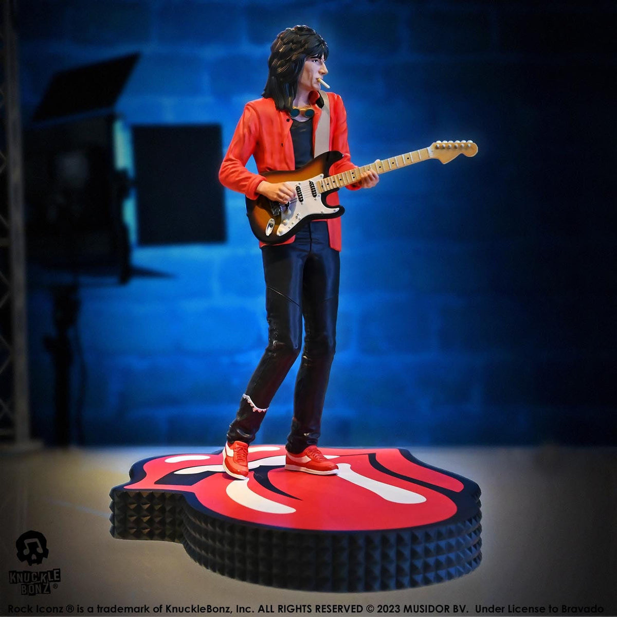 Immagine del prodotto The Rolling Stones Rock Iconz Statua Ronnie Wood (Tattoo You Tour 1981) 22 cm