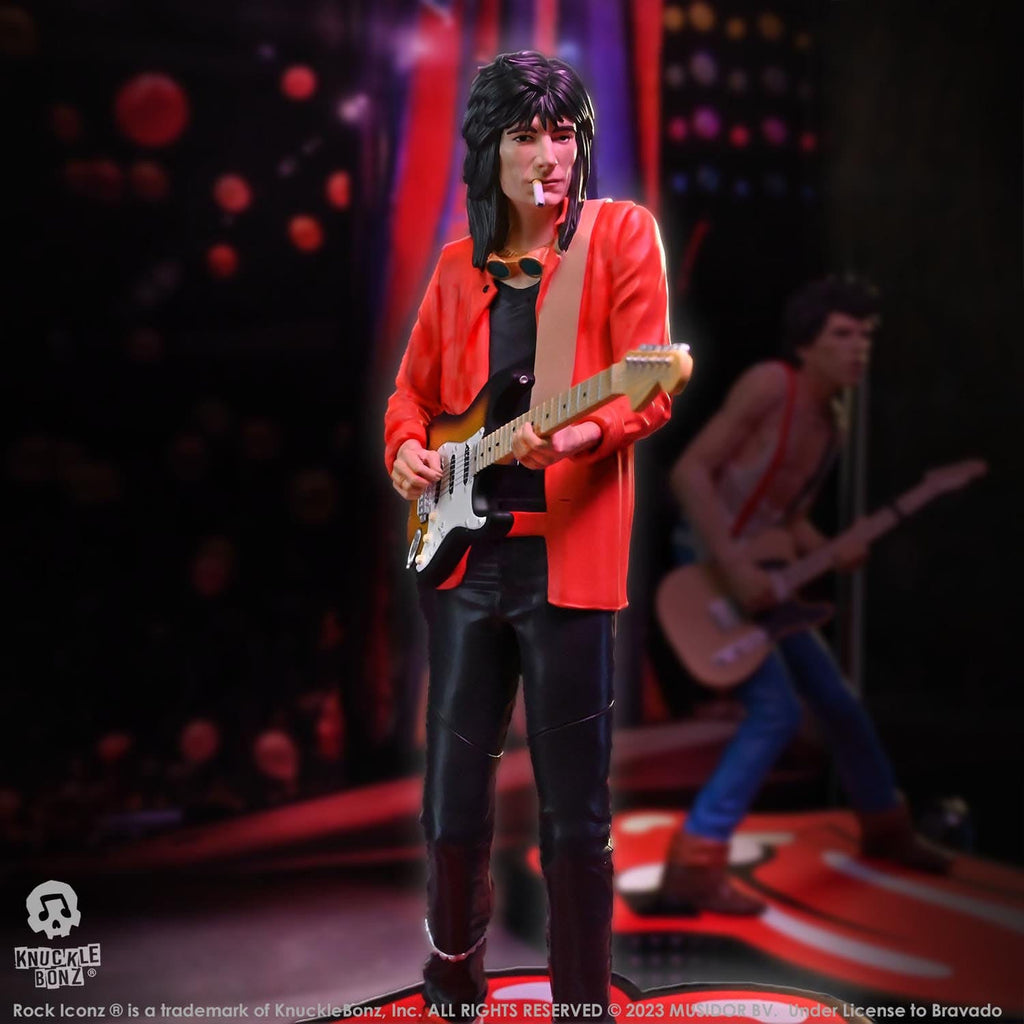 Immagine del prodotto The Rolling Stones Rock Iconz Statua Ronnie Wood (Tattoo You Tour 1981) 22 cm