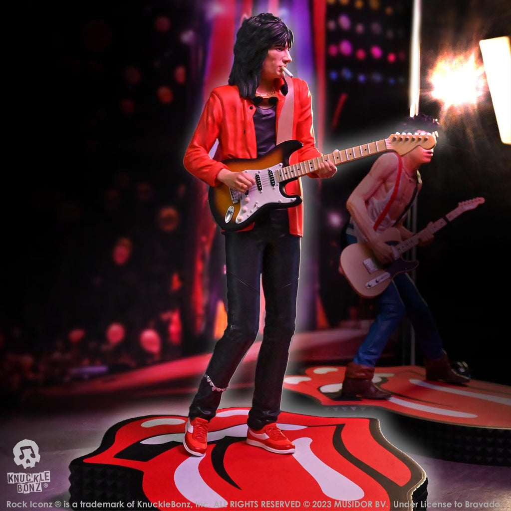 Immagine del prodotto The Rolling Stones Rock Iconz Statua Ronnie Wood (Tattoo You Tour 1981) 22 cm