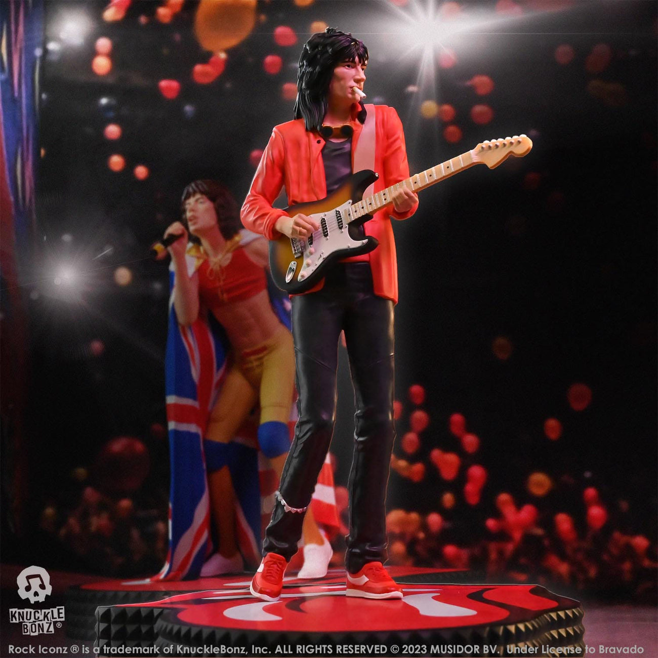 Immagine del prodotto The Rolling Stones Rock Iconz Statua Ronnie Wood (Tattoo You Tour 1981) 22 cm