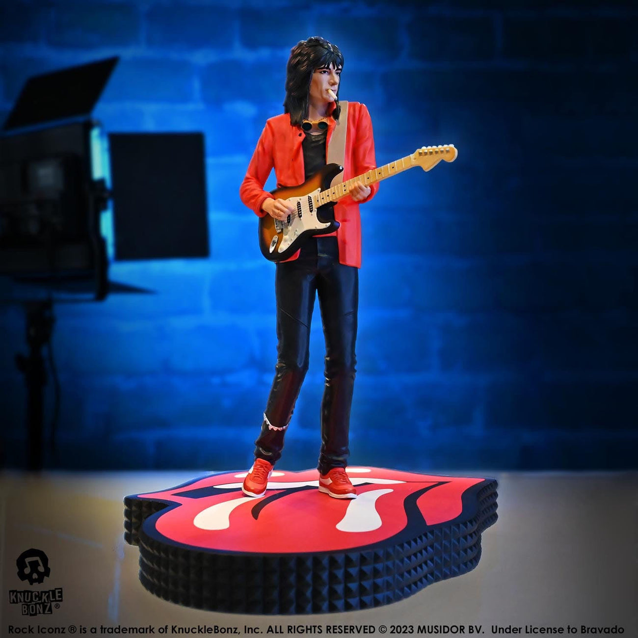 Immagine del prodotto The Rolling Stones Rock Iconz Statua Ronnie Wood (Tattoo You Tour 1981) 22 cm