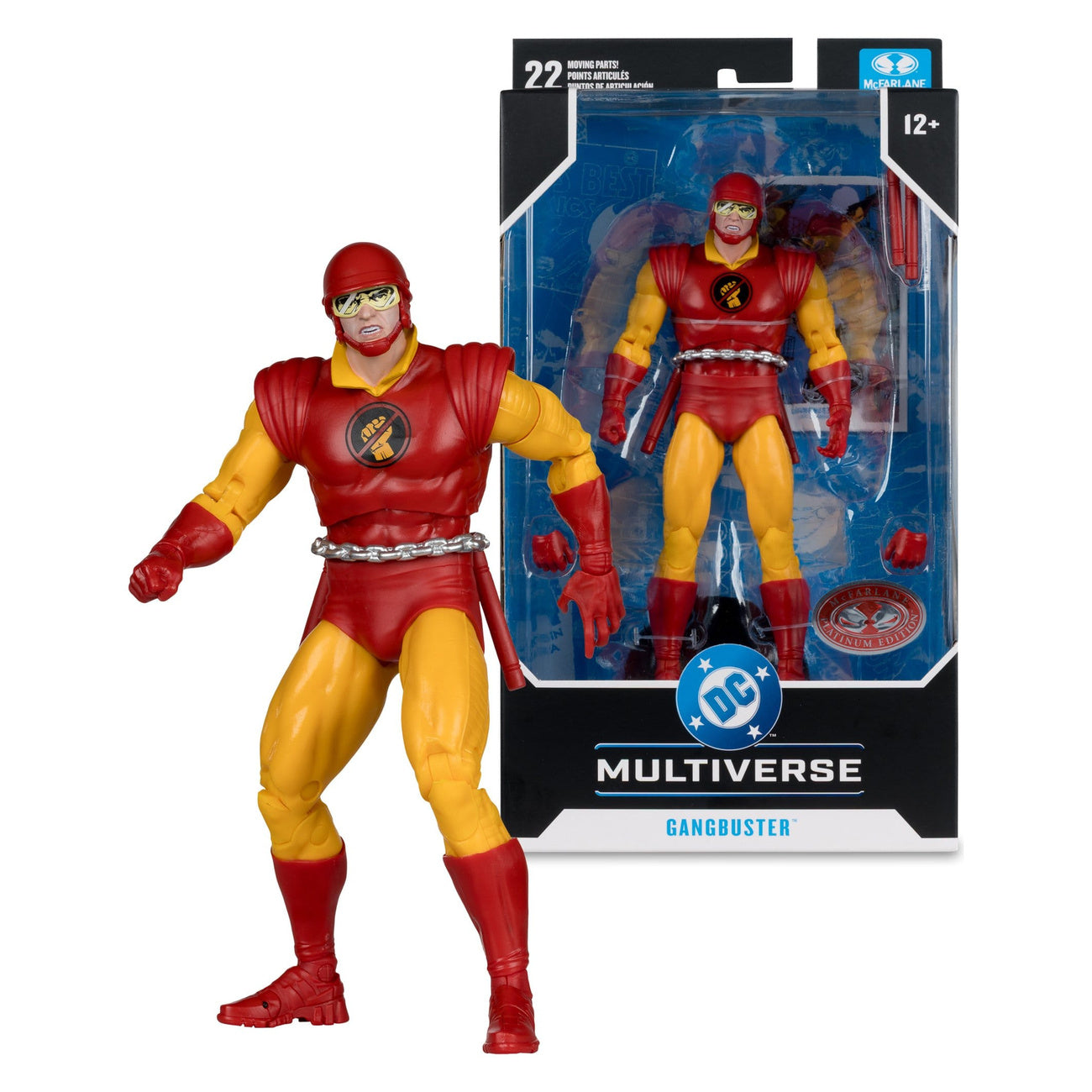Immagine del prodotto Action figure DC Multiverse Gangbuster (DC Classic) (Red Platinum Edition) 18 cm