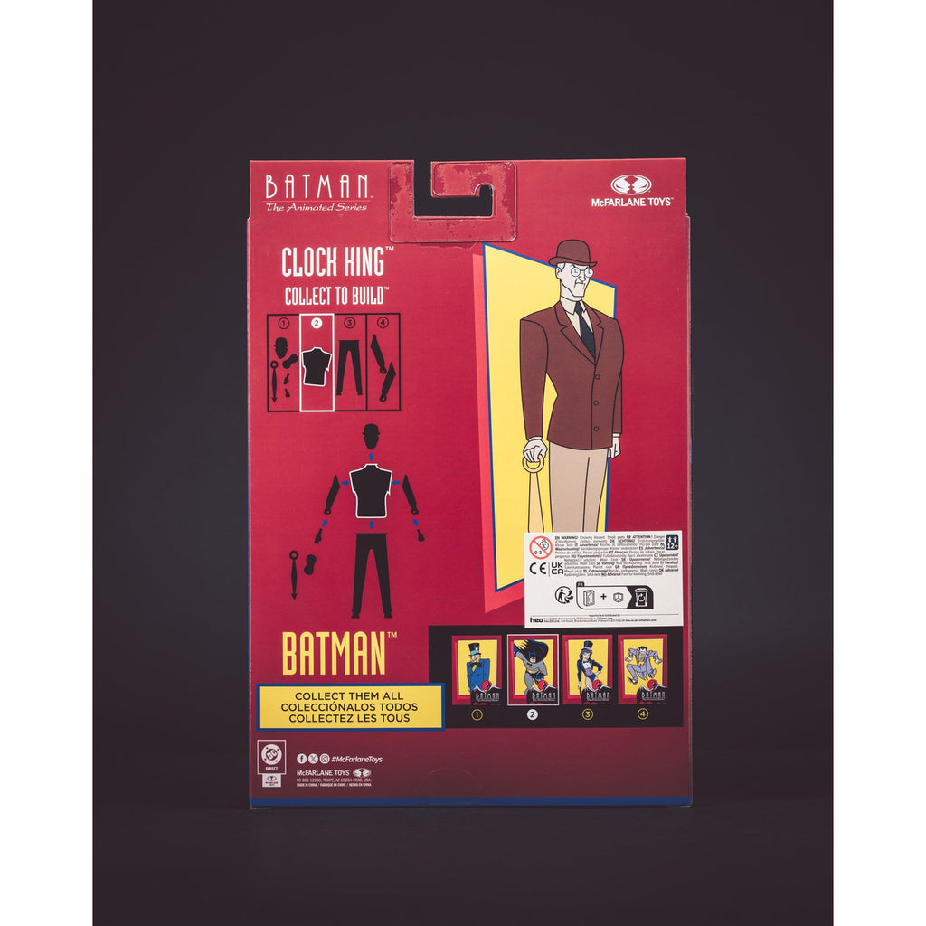 Immagine del prodotto Batman: The Animated Series DC Direct Build-A action figure Wave 7 Batman (Alternate Expressions) (Platinum Edition) 15 cm