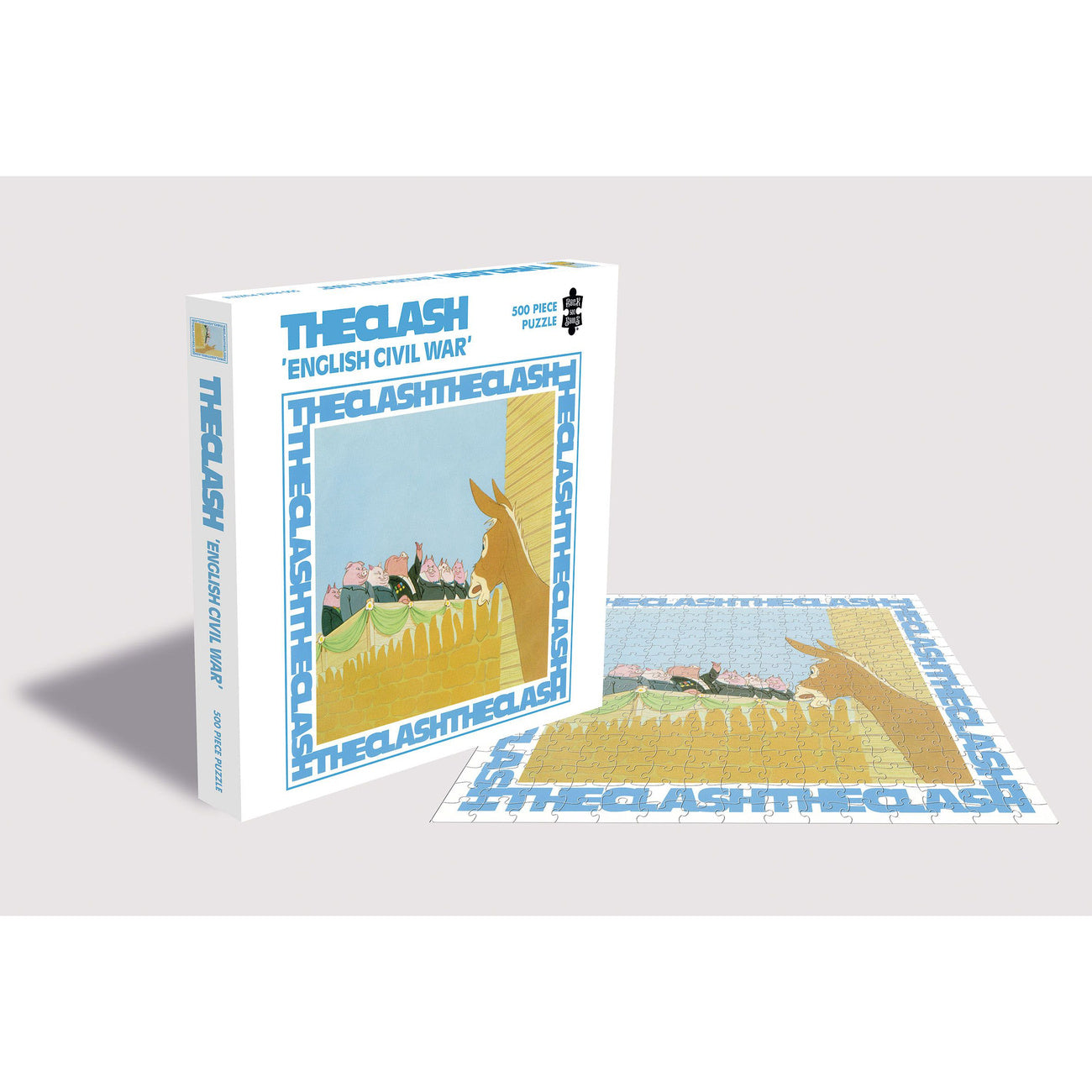 Product image The Clash Rock Saws Puzzle English Civil War (500 pieces)
