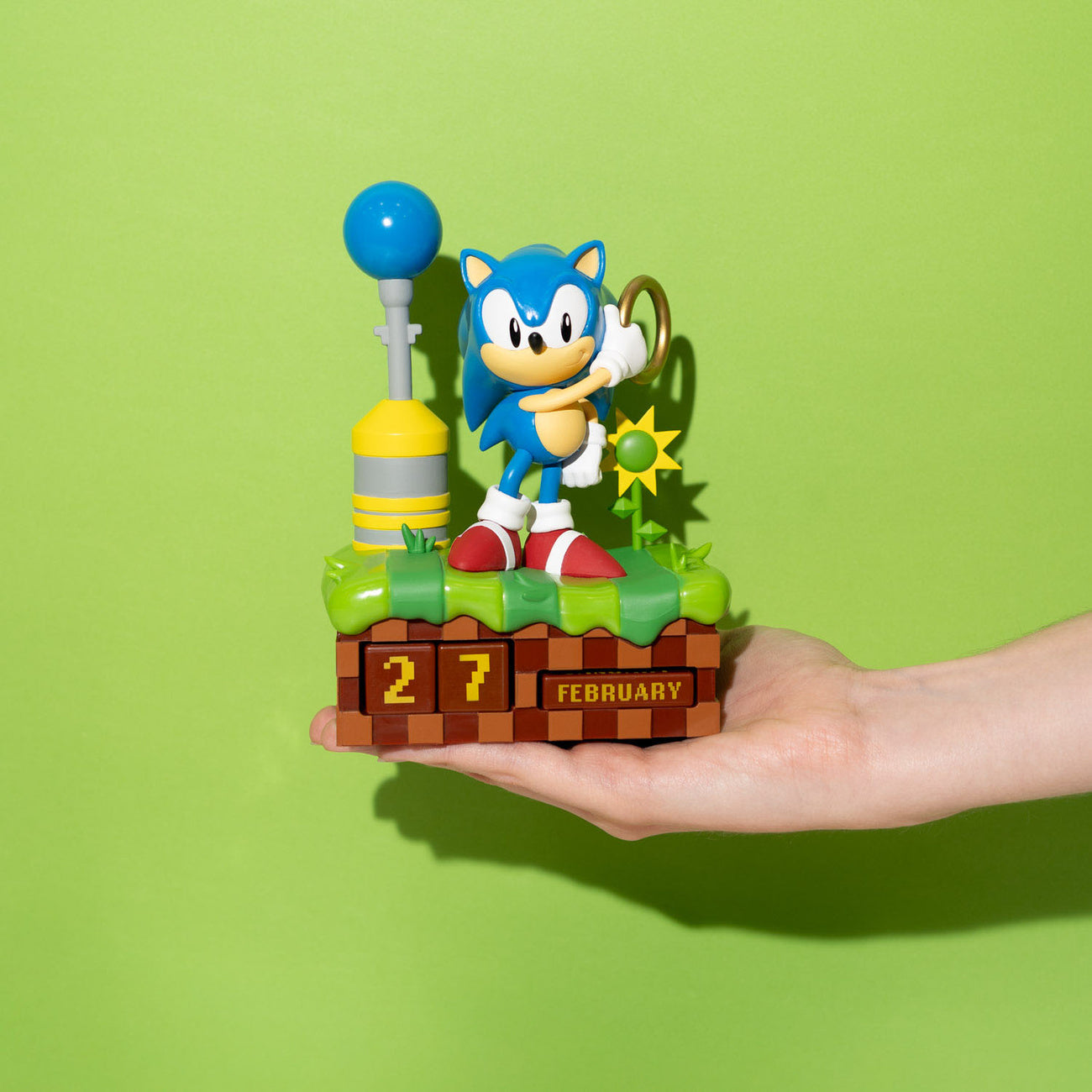 Product image Sonic the Hedgehog 3D Perpetual Calendar Sonic
