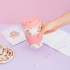 Product image Pusheen Ceramic Mug with Lid 400 ml