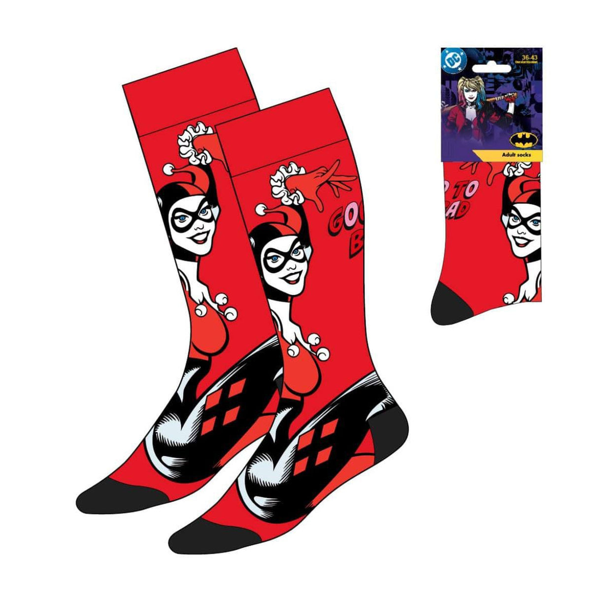 Immagine del prodotto DC Comics Calzini Harley Quinn Good to Bad 36-43