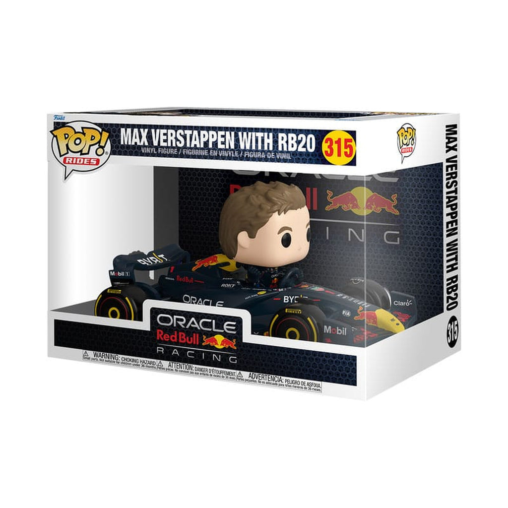 Immagine del prodotto Formula 1 POP! Rides Super Deluxe statuetta in vinile RB – Verstappen con RB20 15 cm