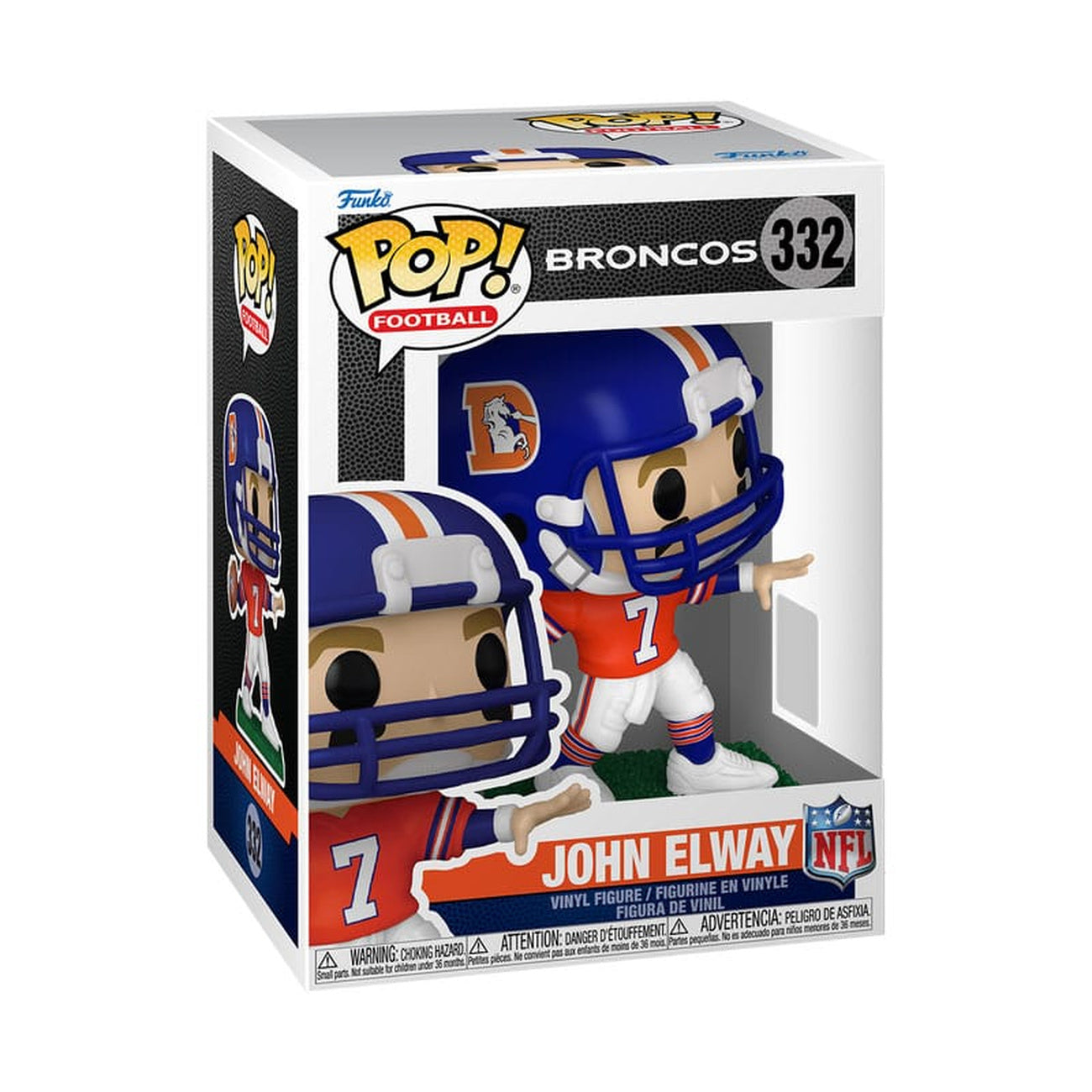 Immagine del prodotto NFL: Legends POP! Figura in vinile Sports Legends - John Elway (Broncos) 9 cm