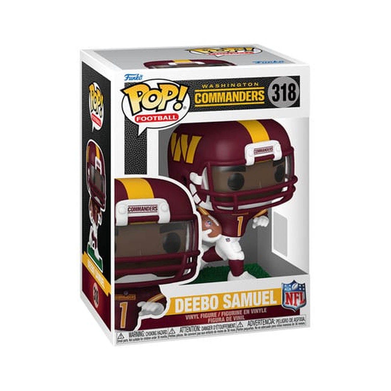 Immagine del prodotto NFL: Legends POP! Sports Figure in Vinile 49ers - Deebo Samuel (new) 9 cm