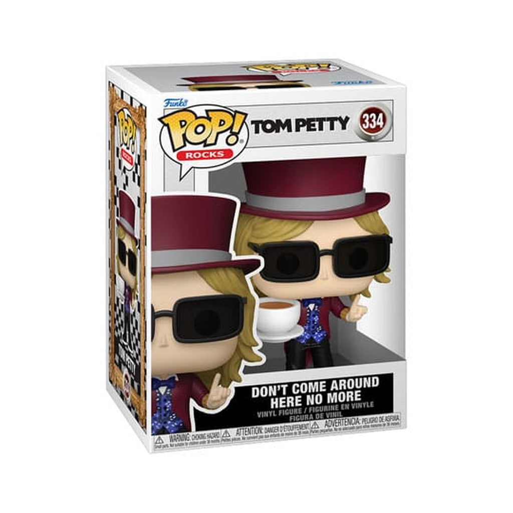 Immagine del prodotto Tom Petty POP! Rocks figura in vinile Don't Come Around Here No More 9 cm