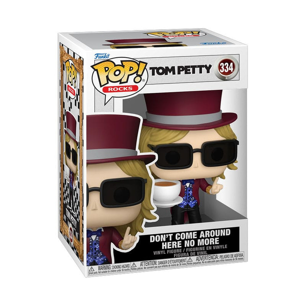 Immagine del prodotto Tom Petty POP! Rocks figura in vinile Don't Come Around Here No More 9 cm