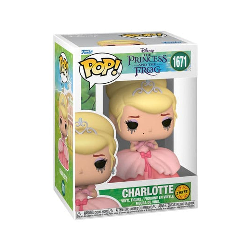 Immagine del prodotto La Principessa e il Ranocchio figure POP! Vinyl Charlotte w/Chase 9 cm assortimento (6)