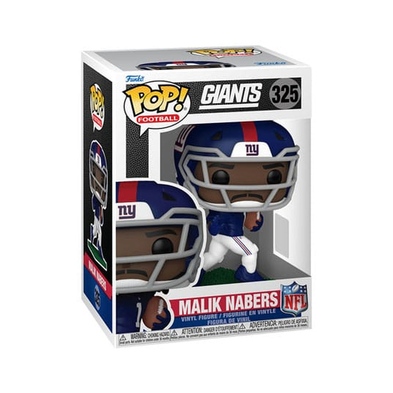 Immagine del prodotto NFL: Legends POP! Figure in vinile Sports Giants - Malik Nabers 9 cm