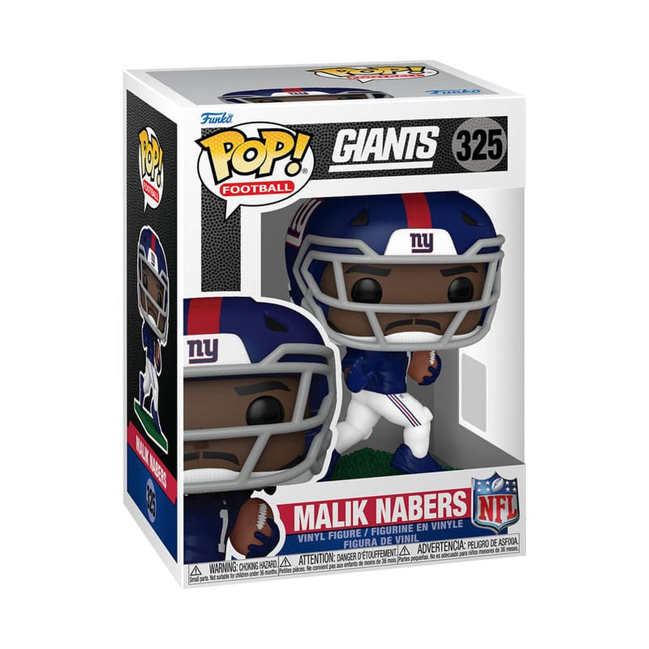 Immagine del prodotto NFL: Legends POP! Figure in vinile Sports Giants - Malik Nabers 9 cm