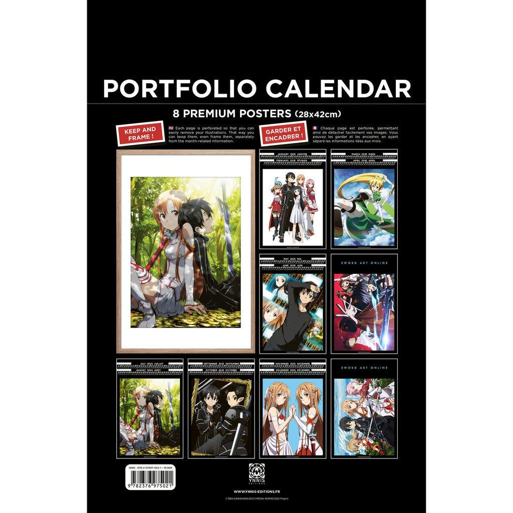Product image Sword Art Online Portfolio Calendar 2025 *English Version*