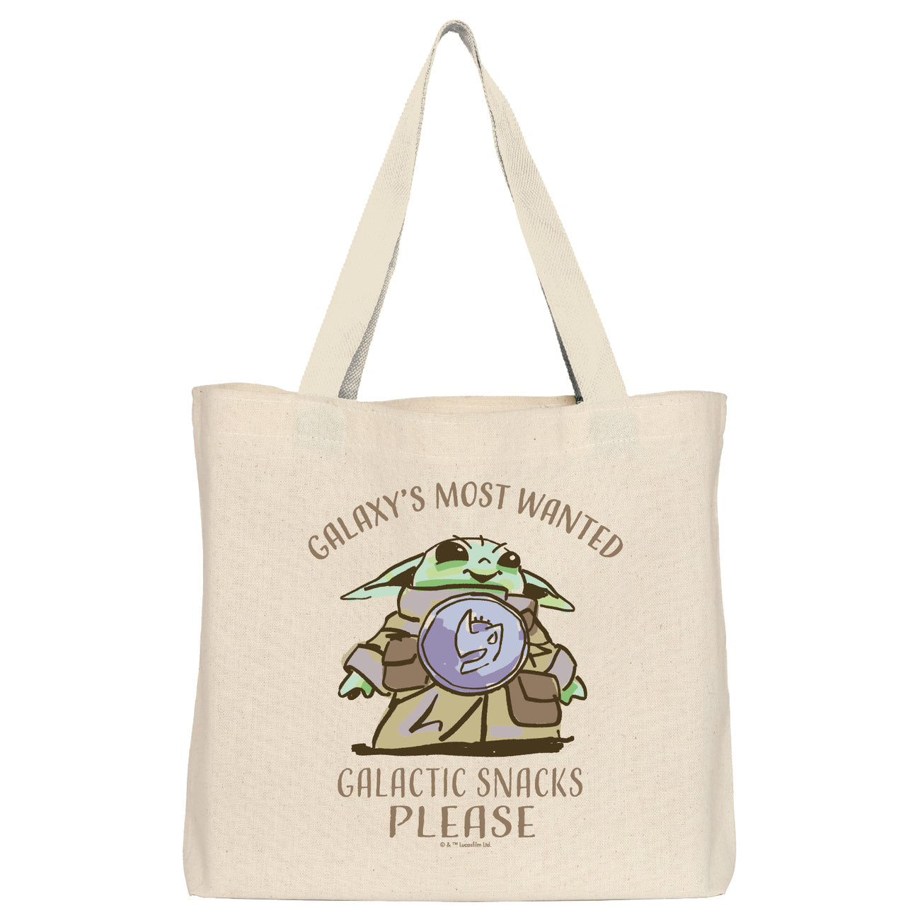 Immagine del prodotto Shopper Grogu Galactic Snacks - Star Wars The Mandalorian and Grogu