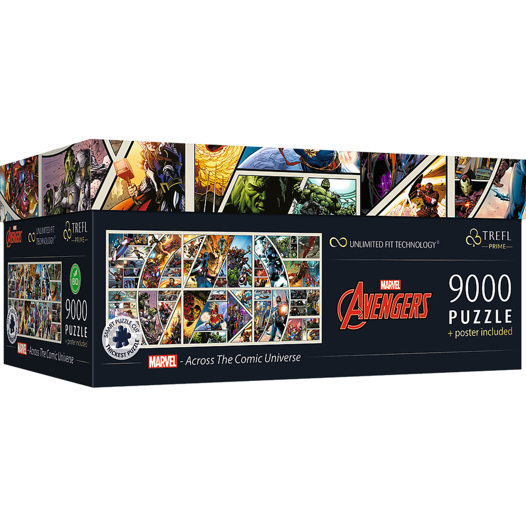 Immagine del prodotto Avengers - Across The Comic Universe Collezione di puzzle con poster