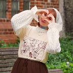 Immagine del prodotto T-shirt beige per fan di Coco e Atelier of Witch Hat