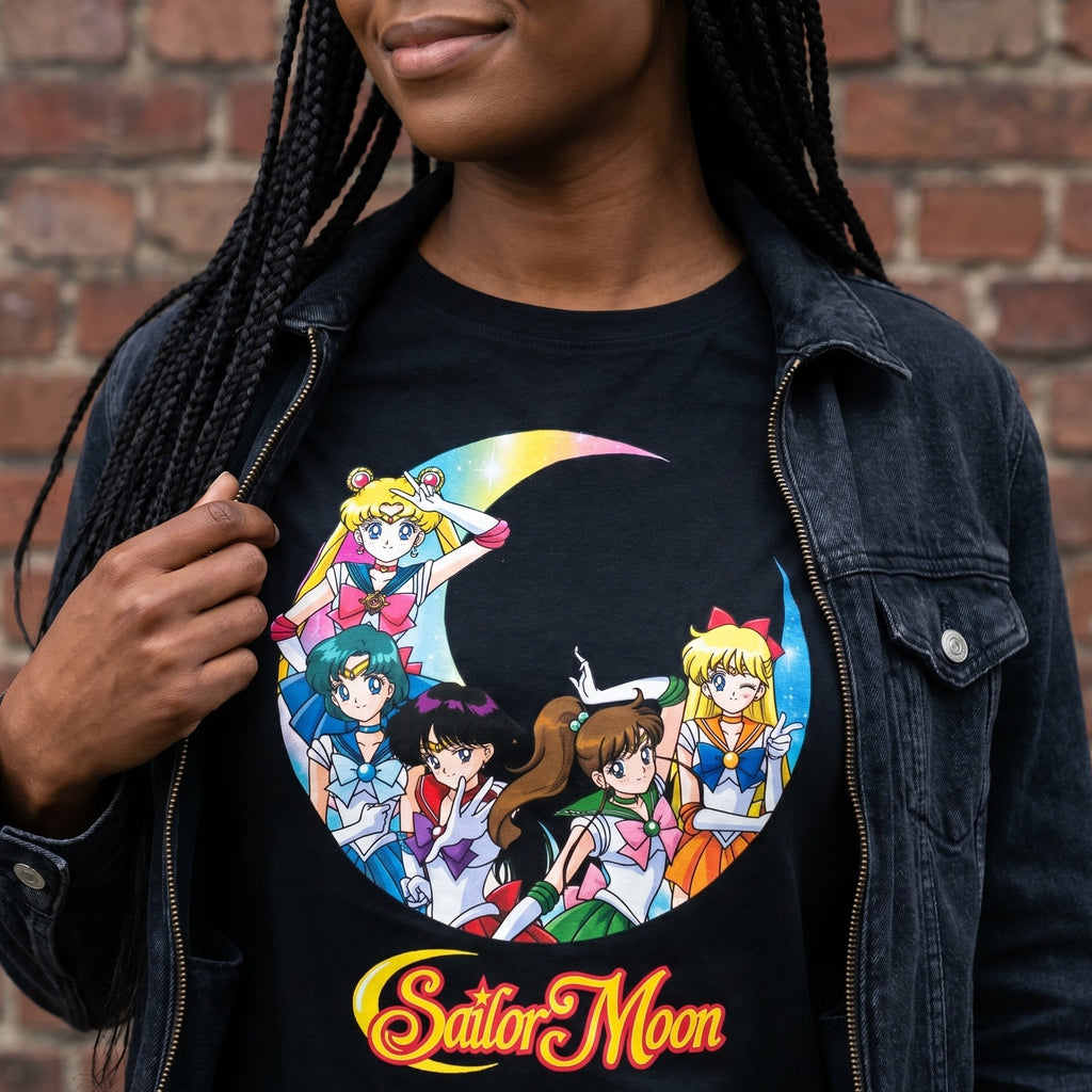 Immagine del prodotto Sailor Moon - T-shirt donna Sailor Guerriere nera